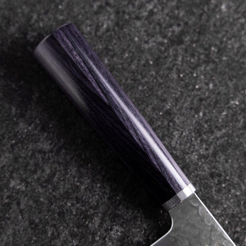 Gyuto VG-10 Tsuchime Oval Purple Handle 200mm