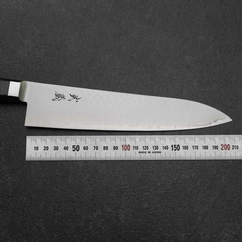 Gyuto VG-5 Tsuchime Black Marble Handle 210mm