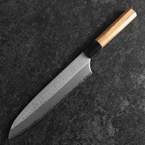 Gyuto VG-5 Tsuchime Buffalo Bubinga Handle 210mm