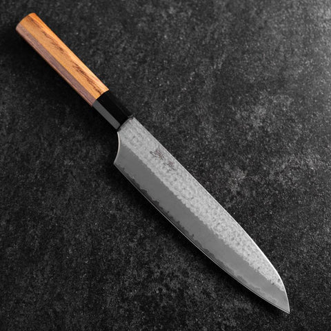 Gyuto VG-5 Tsuchime Buffalo Bubinga Handle 210mm