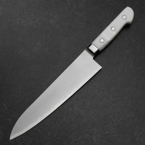 Gyuto VG-5 Tsuchime White Marble Handle 210mm