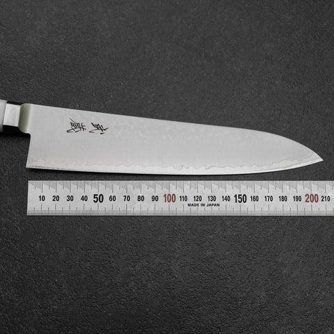 Gyuto VG-5 Tsuchime White Marble Handle 210mm