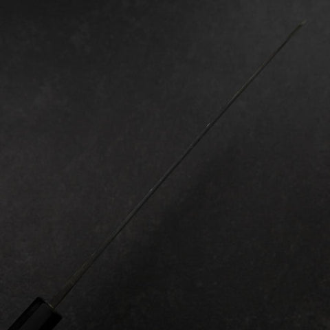 Gyuto White Steel #2 Kurouchi Buffalo Magnolia Handle 240mm（wider width）