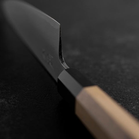 Gyuto White Steel #2 Polished Buffalo Magnolia Handle 165mm