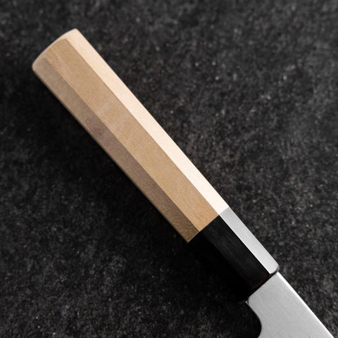 Gyuto White Steel #2 Polished Buffalo Magnolia Handle 165mm