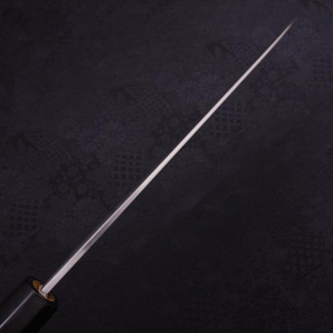 Gyuto White Steel #1 Polished Buffalo Magnolia Handle 180mm
