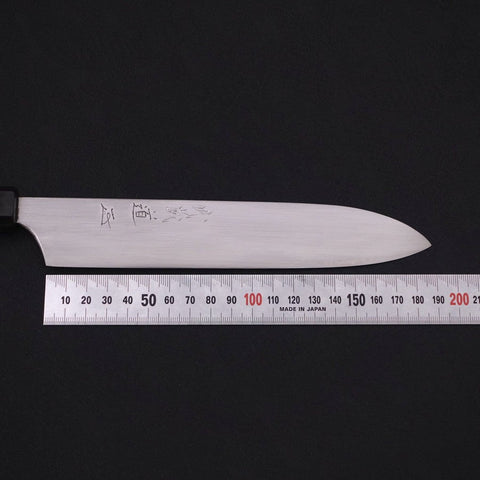 Gyuto White Steel #2 Super Lucida Manico Bufalo Ebano 190mm