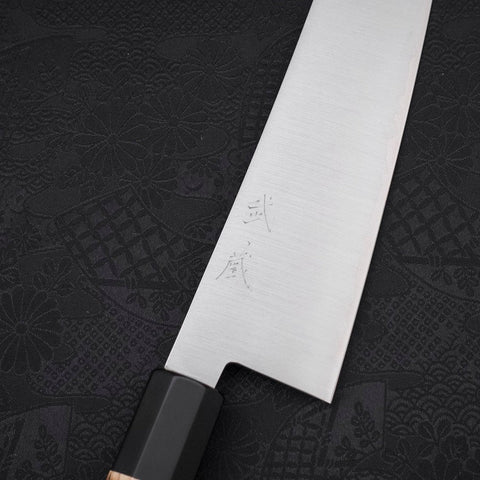 Gyuto ZDP-189 Polished Buffalo Chestnuts Handle 240mm