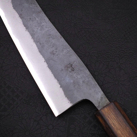Hakata Blue Steel #2 Kurouchi Sumi Urushi Handle 165mm