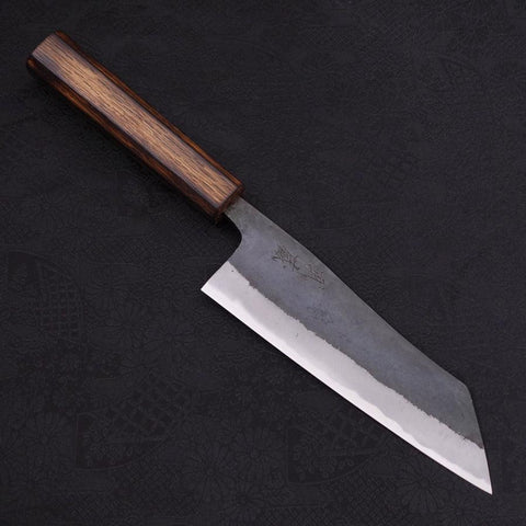 Hakata Blue Steel #2 Kurouchi Sumi Urushi Handle 165mm