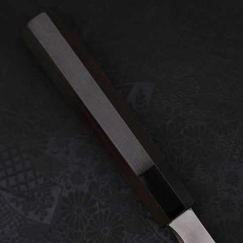 Hamokiri(Honekiri) Blue Steel #2 Kasumi Buffalo Ebony Handle 270mm