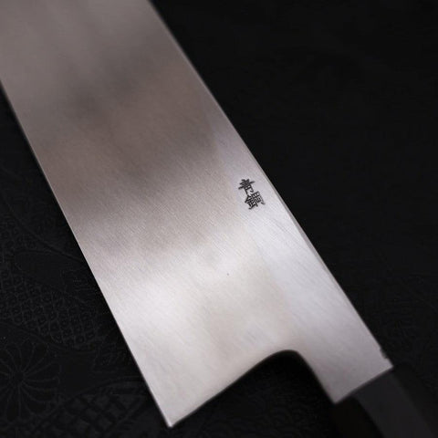Hamokiri(Honekiri) Blue Steel #2 Kasumi Buffalo Ebony Handle 300mm