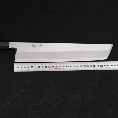Hamokiri(Honekiri) Blue Steel #2 Kasumi Buffalo Ebony Handle 300mm