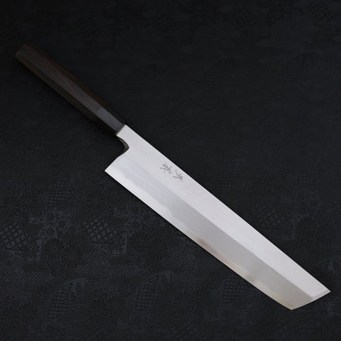 Hamokiri(Honekiri) Blue Steel #2 Kasumi Buffalo Ebony Handle 300mm