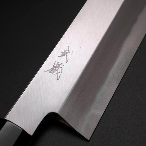 Hamokiri(Honekiri) White Steel #2 Kasumi Buffalo Ebony Handle 300mm