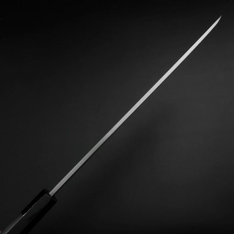 Hamokiri(Honekiri) White Steel #2 Kasumi Buffalo Ebony Handle 300mm