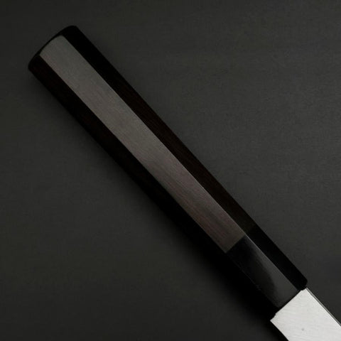 Hamokiri(Honekiri) White Steel #2 Kasumi Buffalo Ebony Handle 300mm