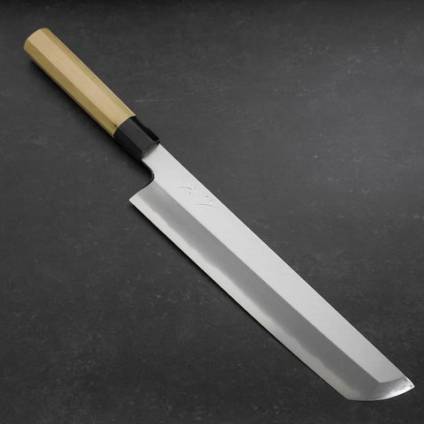 Hamokiri(Honekiri) White Steel #2 Kasumi Buffalo Magnolia Handle 300mm