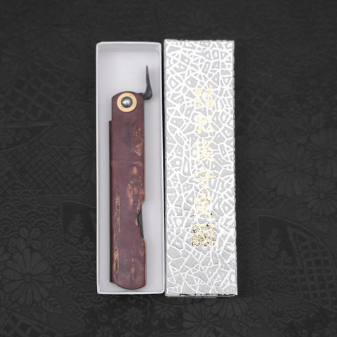 Higonokami Aogami 100mm Birch