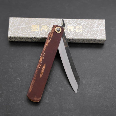 Higonokami Aogami 120mm Birch