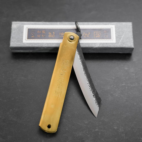 Higonokami Aogami Ottone Kurouchi Tsuchime 90mm