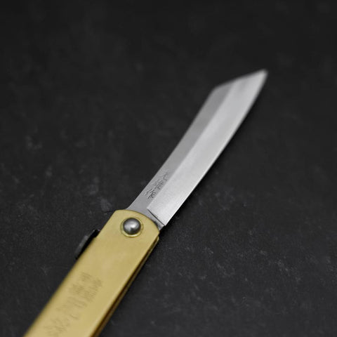 Higonokami Aogami Eto Mi 80mm Brass
