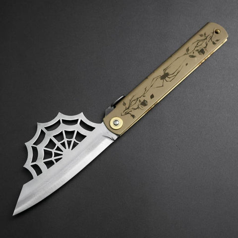 Higonokami Blue Steel #2 Spider 90mm