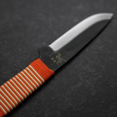 Higonokami Kogatana Type Kurouchi Aogami with Sheath 65mm