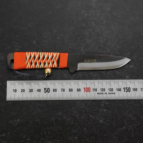 Higonokami Kogatana Type Kurouchi Aogami with Sheath 65mm