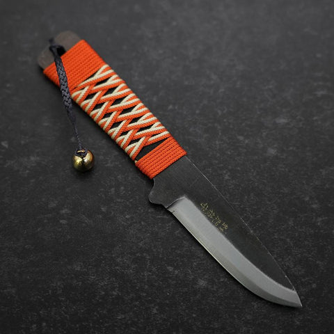 Higonokami Kogatana Type Kurouchi Aogami with Sheath 65mm