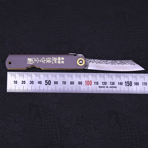 Higonokami VG-10 Tsuchime Leathers 100mm