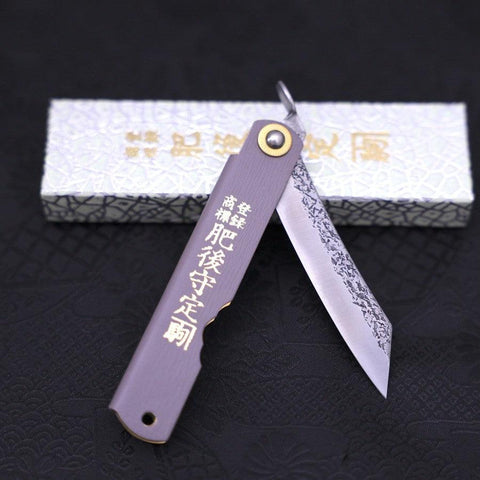 Higonokami VG-10 Tsuchime Leathers 100mm