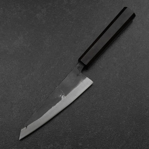Honesuki Blue Steel #2 Kurouchi Ebony Handle 150mm