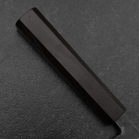 Honesuki Blue Steel #2 Kurouchi Ebony Handle 150mm