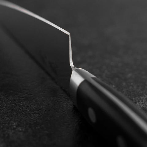 Honesuki Boning Knife Molybdenum Western Black Handle 150mm