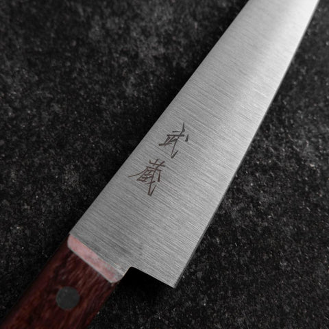 Honesuki Boning Knife SLD Western Brown Handle 150mm