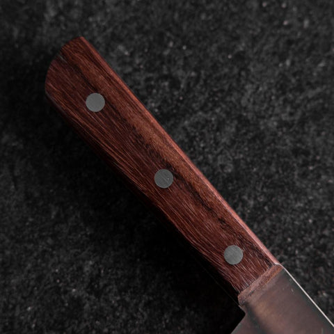Honesuki Boning Knife SLD Western Brown Handle 150mm