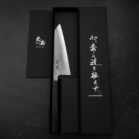 Honesuki SKD11 Nashiji Ebony Handle 150mm