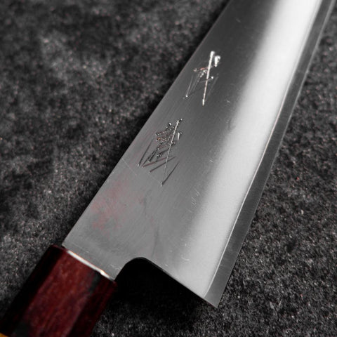 Honesuki Silver Steel #3 Mirror Zelkova Handle 180mm (7”)