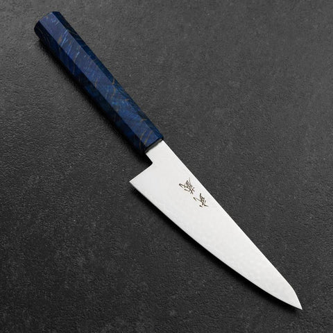 Honesuki VG-10 Damascus Blue Birch Handle 150mm