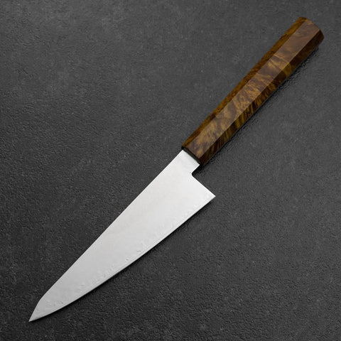 Honesuki VG-10 Damascus Yellow Birch Handle 150mm