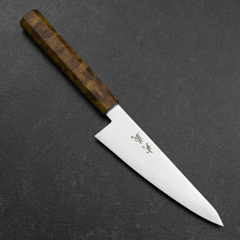 Honesuki VG-10 Damascus Yellow Birch Handle 150mm