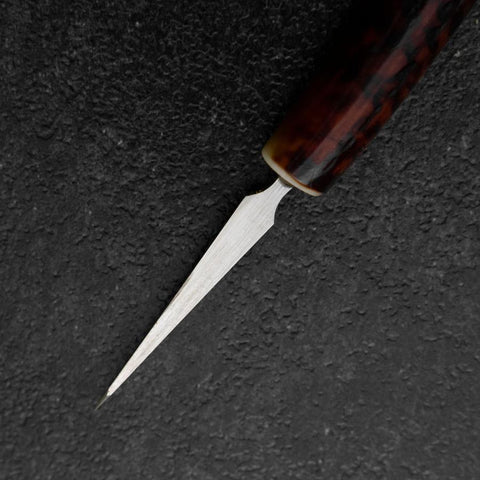 Ice Pick AUS-8 Deer-Antler Handle 58mm with Karin Sheath