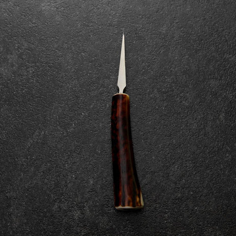 Ice Pick AUS-8 Deer-Antler Handle 58mm with Karin Sheath