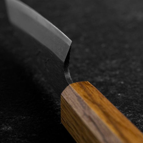 Kaisaki White Steel #2 Kurouchi Oak Handle 105mm (4.1”)