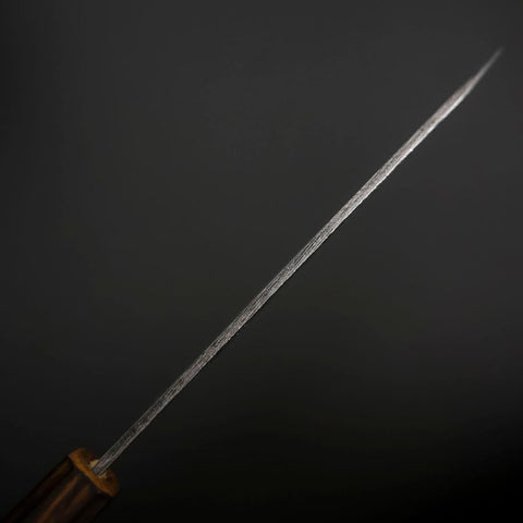 Kaisaki White Steel #2 Nashiji Sumi Urushi Handle 150mm