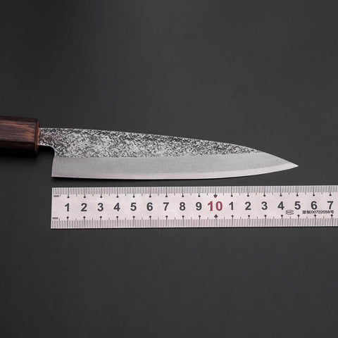 Kaisaki White Steel #2 Nashiji Sumi Urushi Handle 150mm