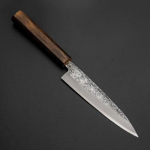 Kaisaki White Steel #2 Nashiji Sumi Urushi Handle 150mm