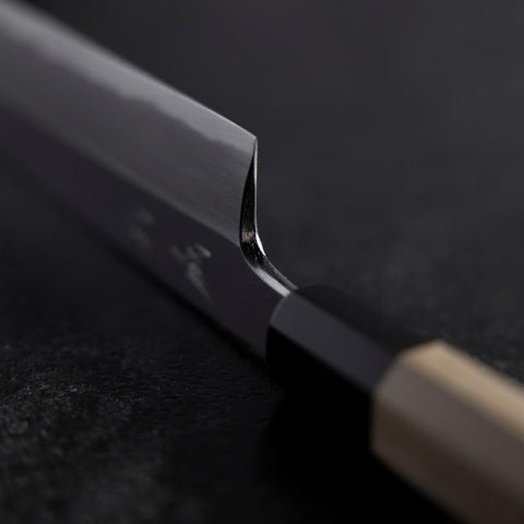 Kama Usuba White Steel #3 Kasumi Buffalo Magnolia Handle 165mm
