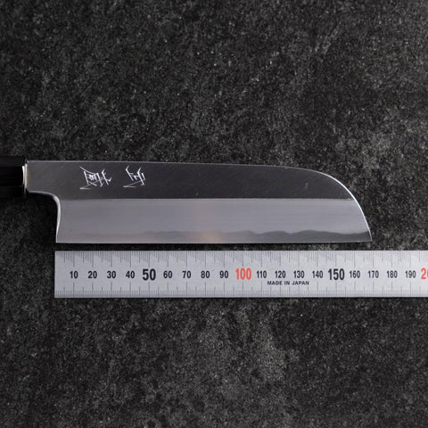 Kama Usuba White Steel #3 Kasumi Buffalo Magnolia Handle 165mm